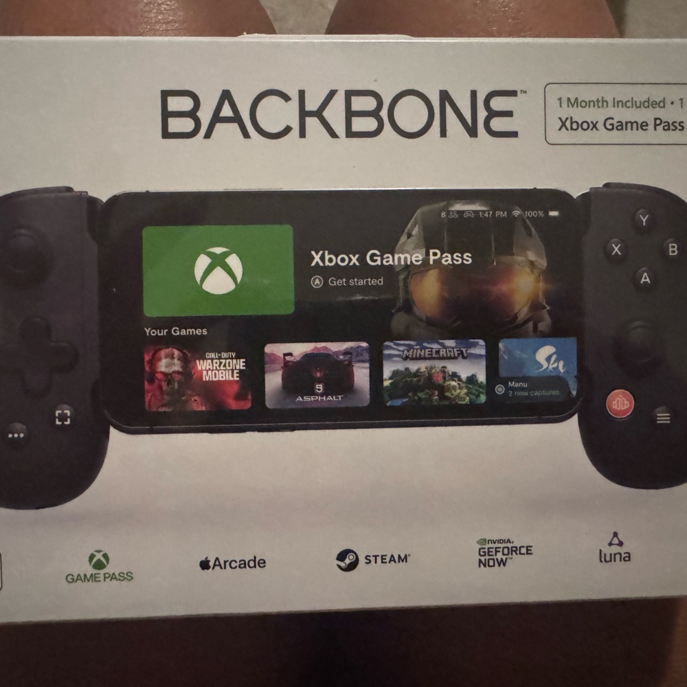 Black Handheld Gaming Console
